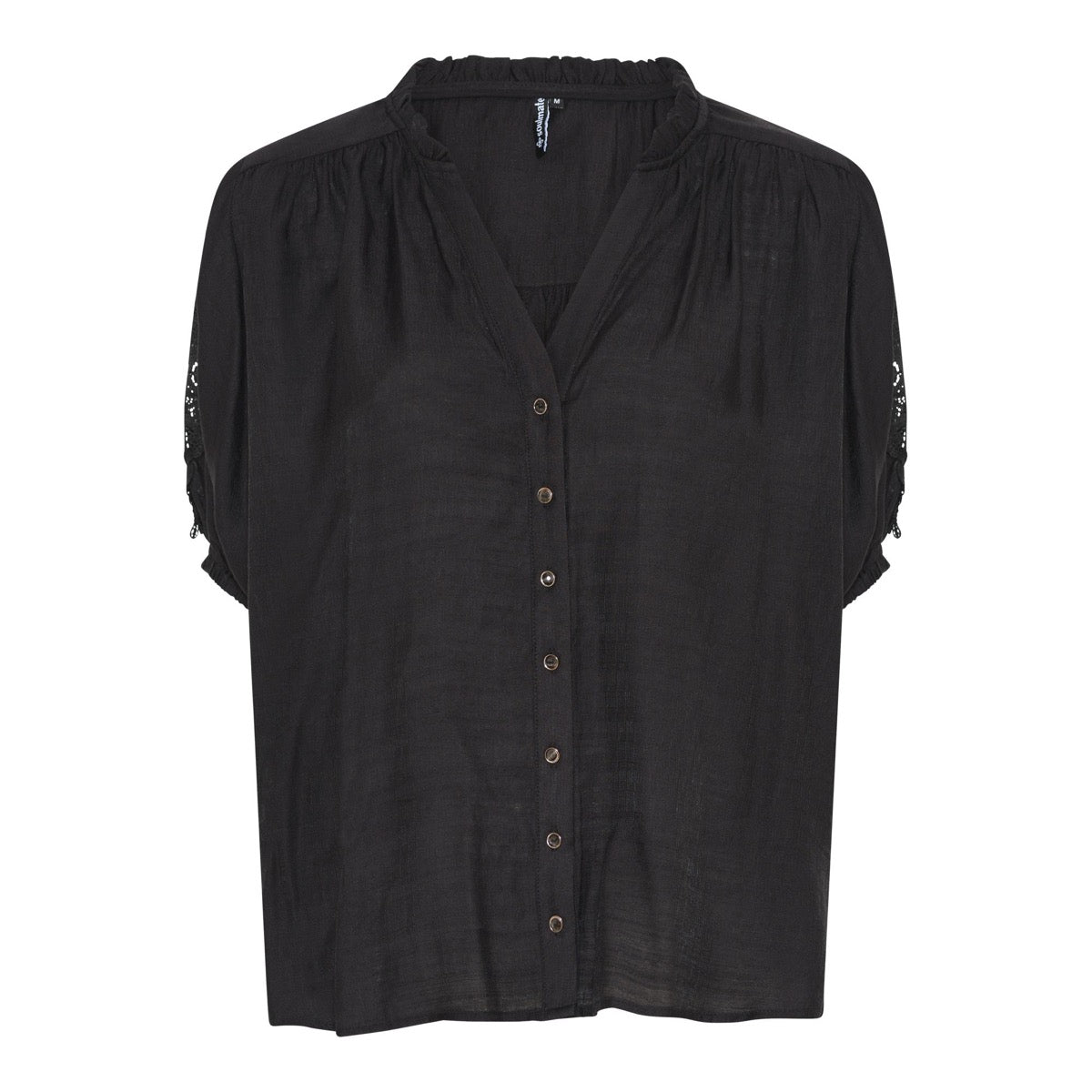 Soulmate Martha 2 Bluse Sort