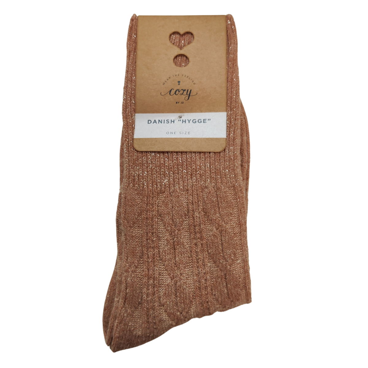 COZY Fireworks Strømper Soft Rose