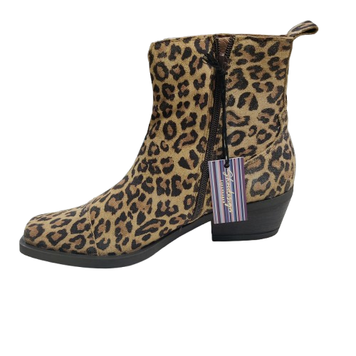 ShoeDesign CALAMITY Støvle Ruskind Leopard