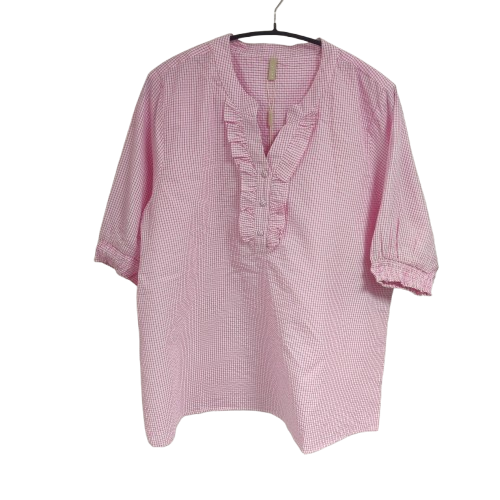 Ofelia Becky Bluse Ternet Lyserød