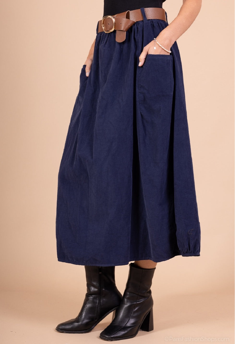 Löwenstein BELL Nederdel Bælte Navy Blå  Onesize