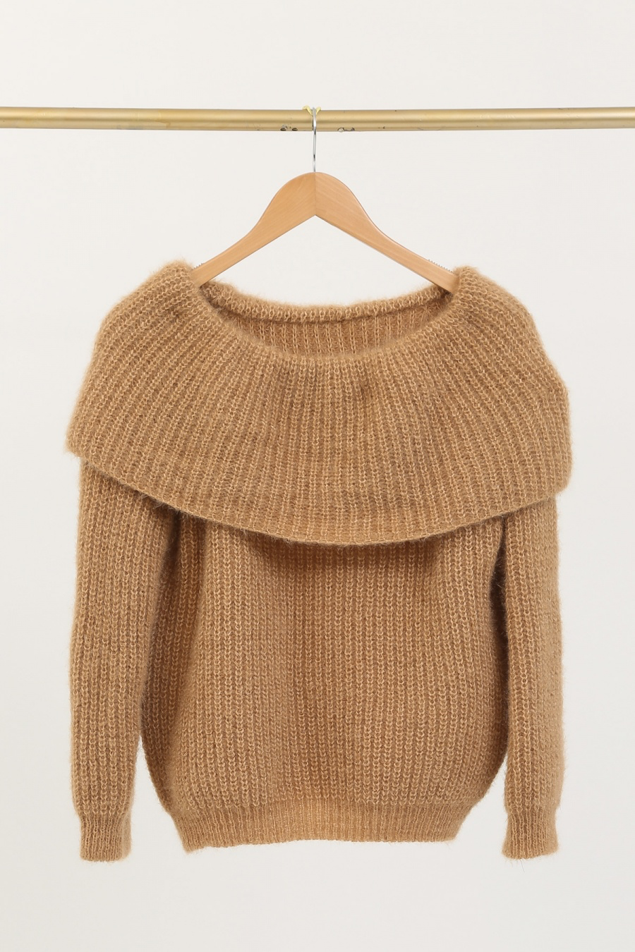 Löwenstein BELLA Strik Mohair Camel Brun  Onesize