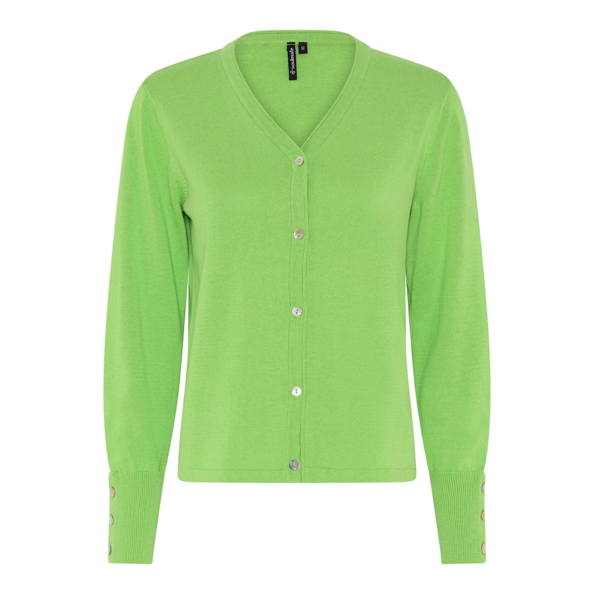 Soulmate Deor Cardigan Lys Grøn