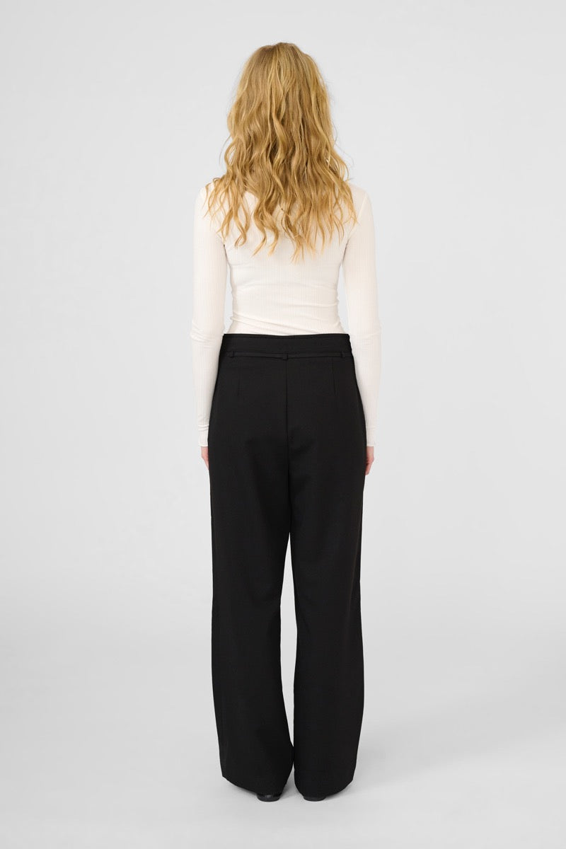 Karen By Simonsen Candace T-shirt Langærmet Egret Hvid