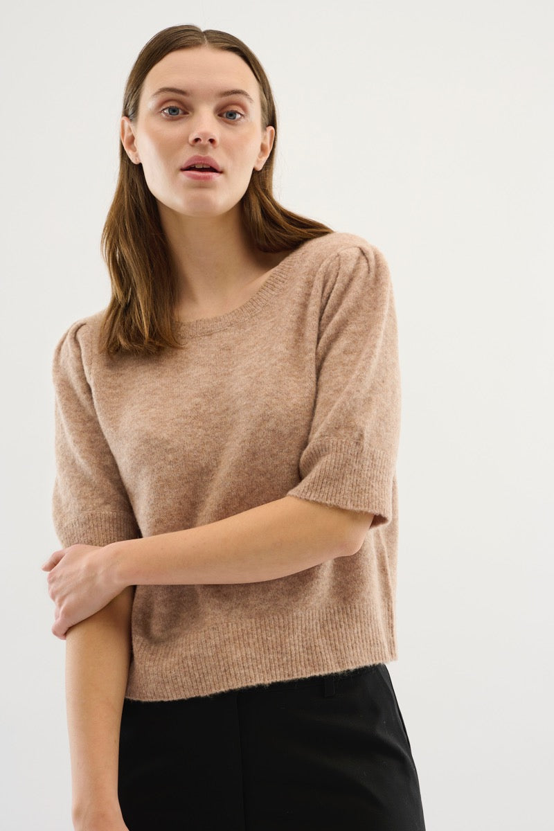 Karen By Simonsen Noabelle Plain Pullover Walnut Brun
