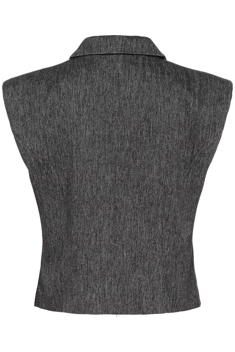 Karen By Simonsen Blair Vest Meteorite Sort