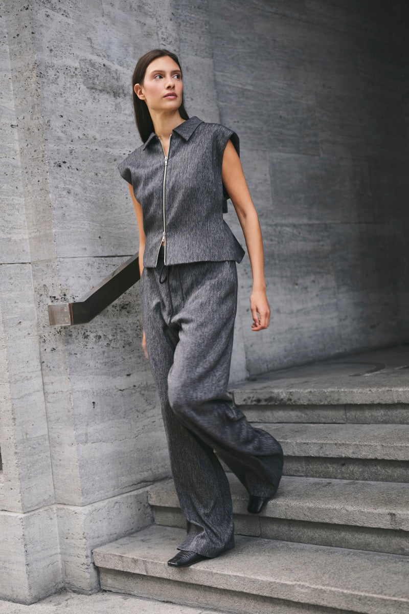 Karen By Simonsen Blair Vest Meteorite Sort