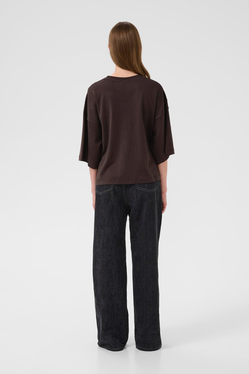 Karen By Simonsen Bristol T Shirt Bracken Brun