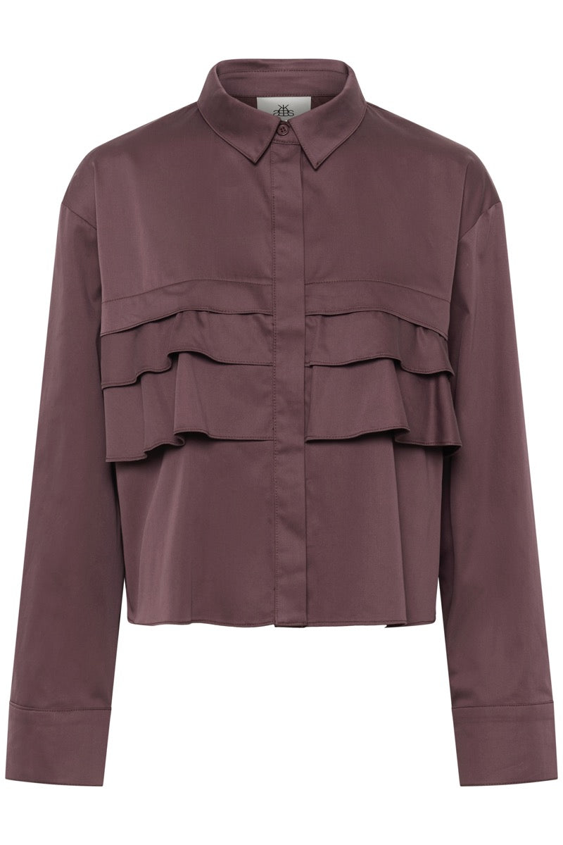 Karen By Simonsen Ushi Nilla Skjorte Huckleberry Lilla