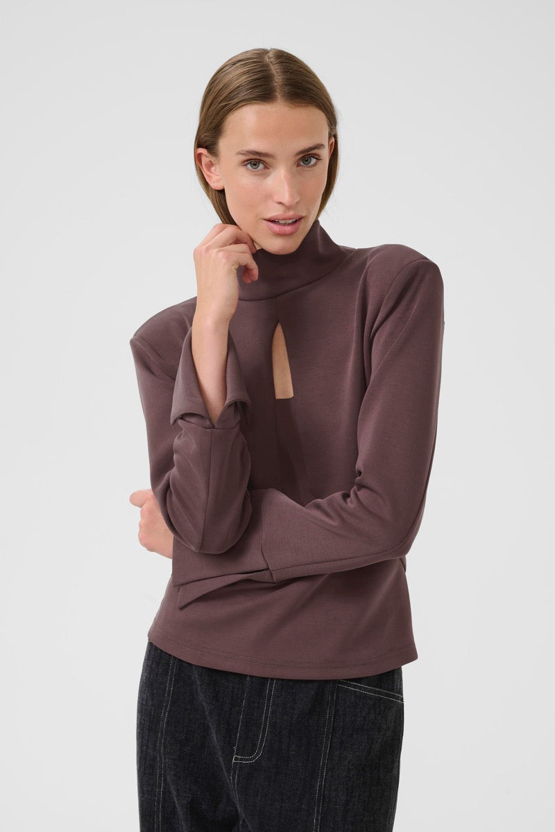 Karen By Simonsen Brittany Bluse Huckleberry Lilla