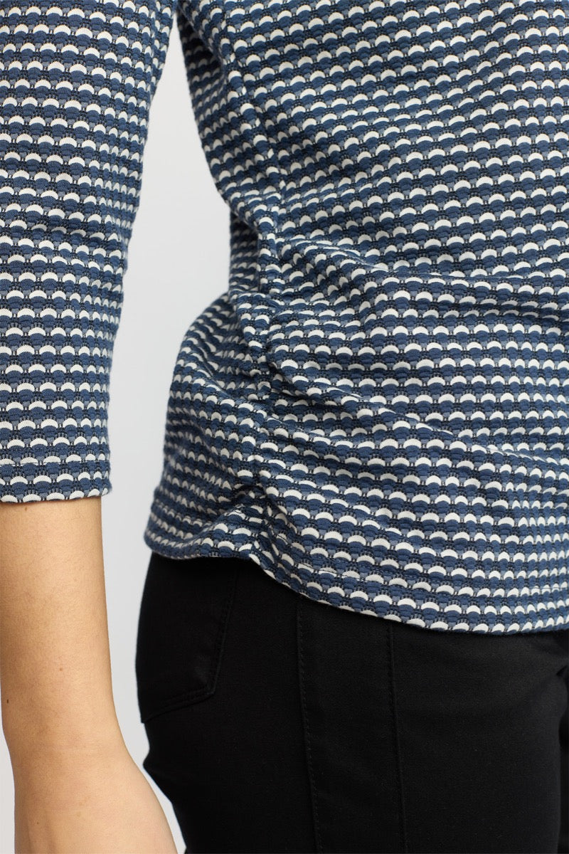 2 Biz Hovast Bluse Blå