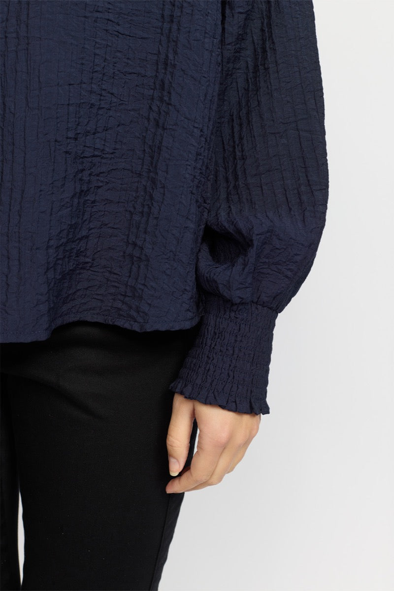 2 Biz Caba Skjorte Navy Blå