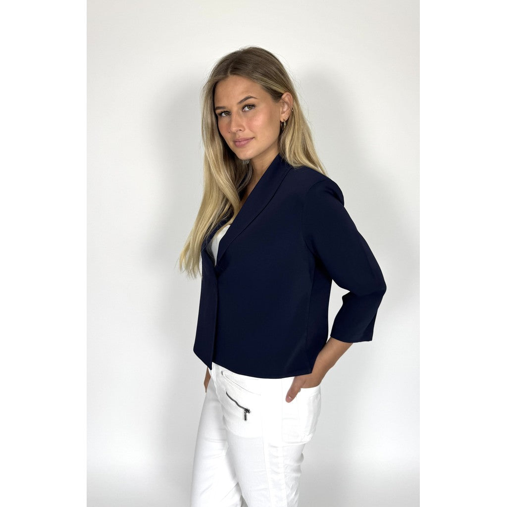 2 Biz Oda Jakke Navy Blå