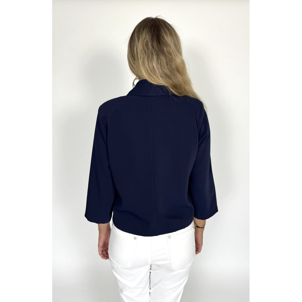 2 Biz Oda Jakke Navy Blå