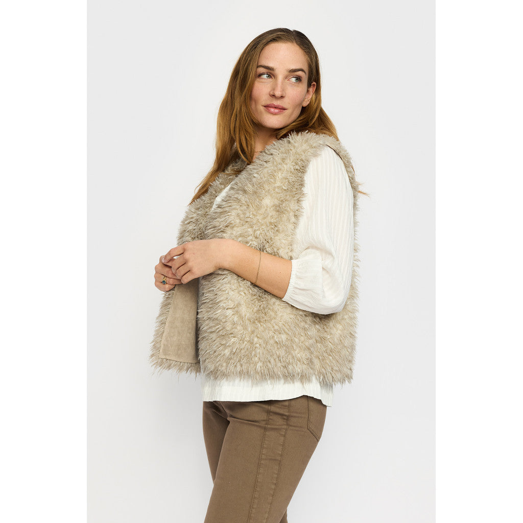2 Biz Saxo Vest Winter Hvid