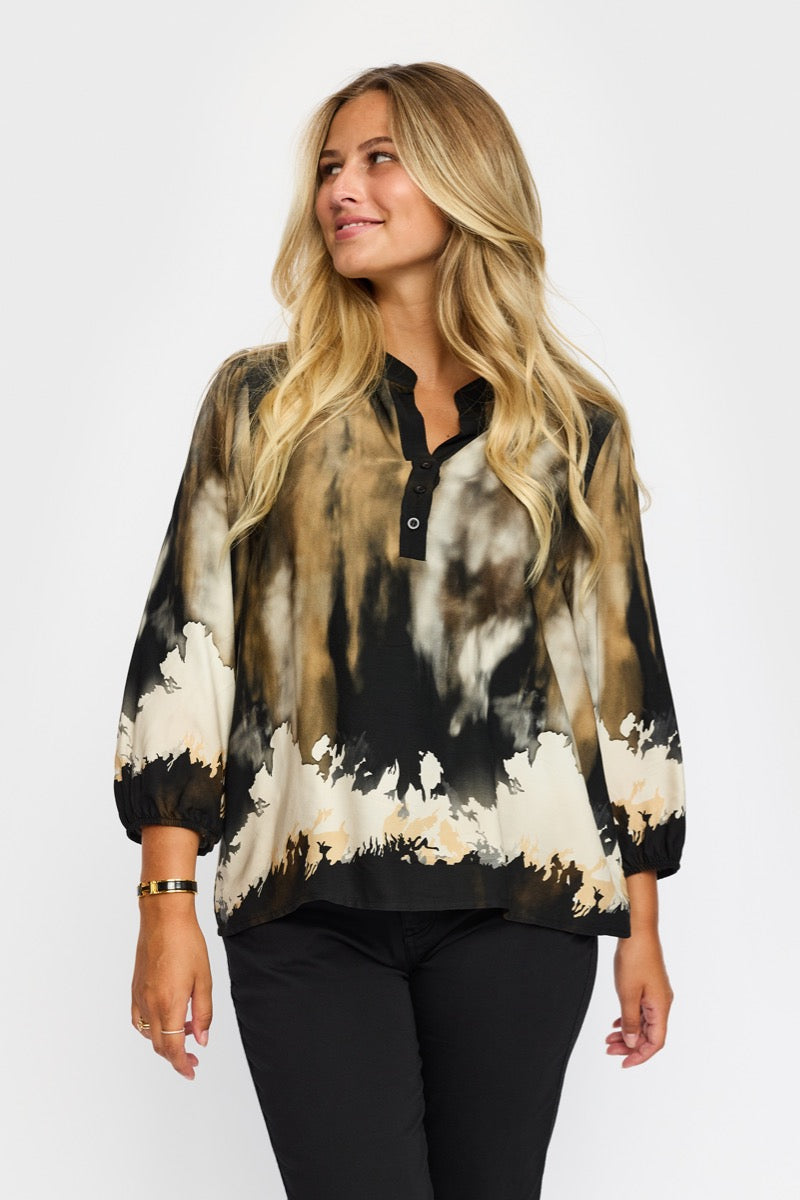 2 Biz Eline Bluse Wave Sort