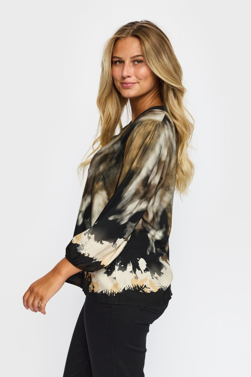 2 Biz Eline Bluse Wave Sort