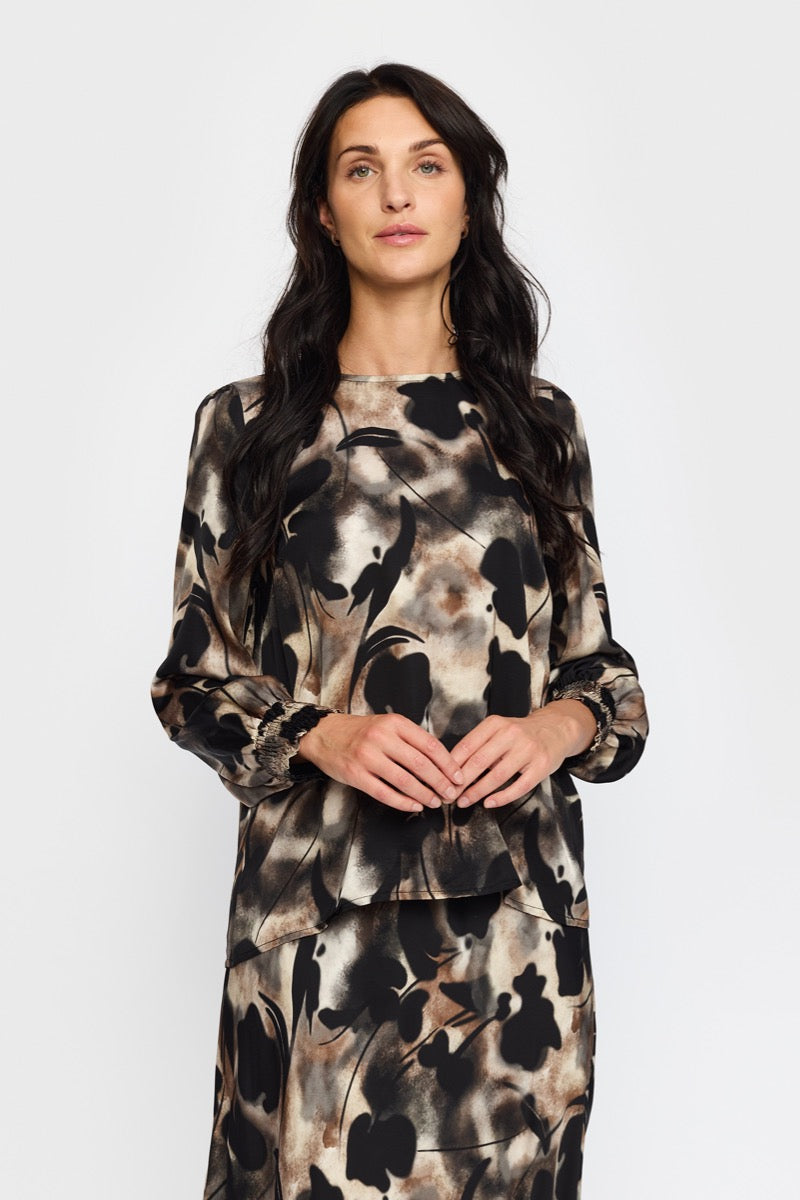 2 Biz Susine Bluse Sort