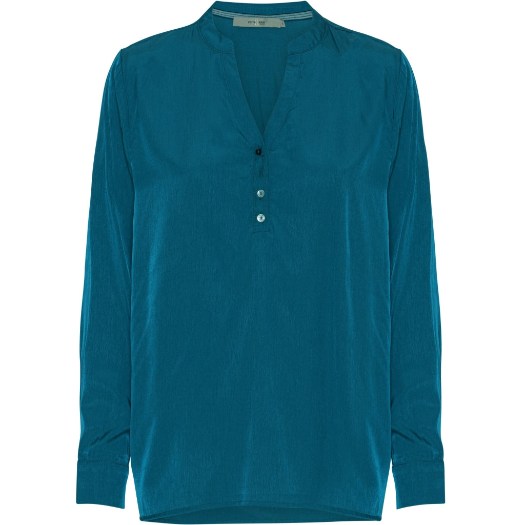 CostaMani Alexia Bluse Petroleum