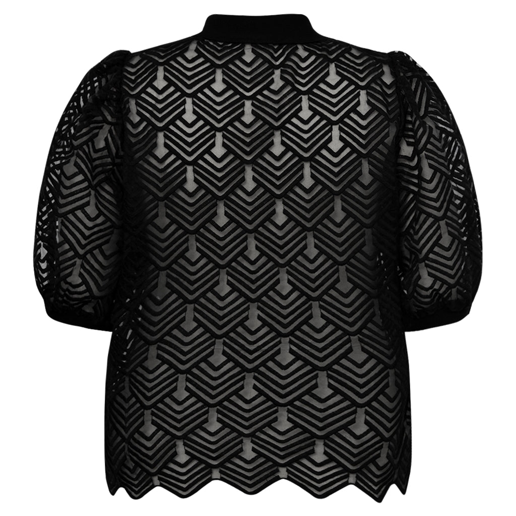 GOSSIA AvaGO Polo T-shirt Sort