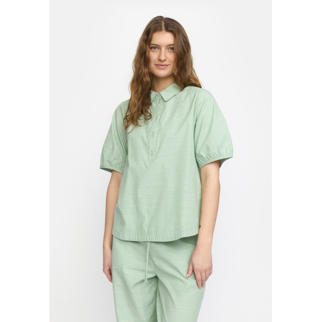 Soft Rebels Ebbi Bluse Mineral Grøn