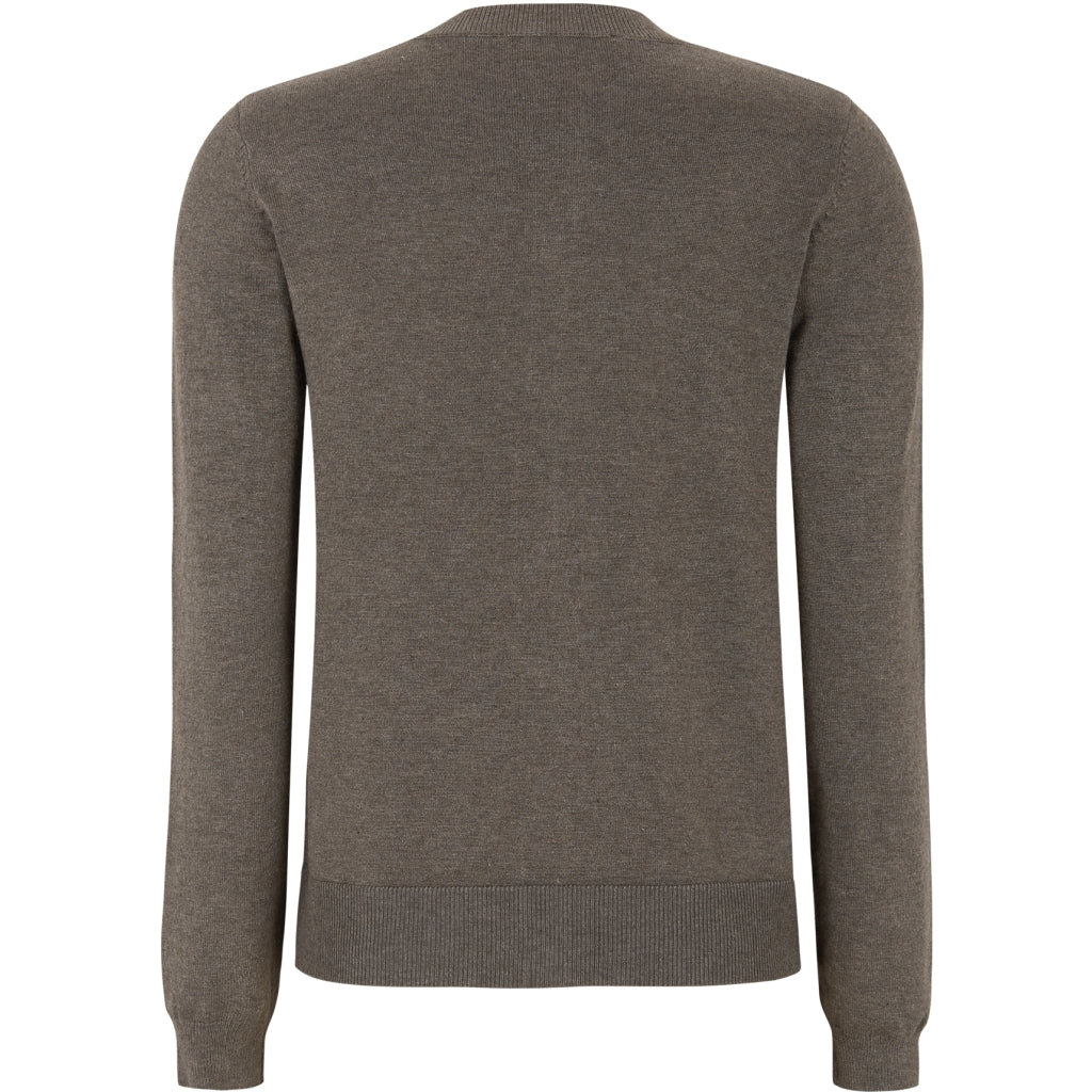 Soft Rebels Marla Strik Cardigan Morel Brun