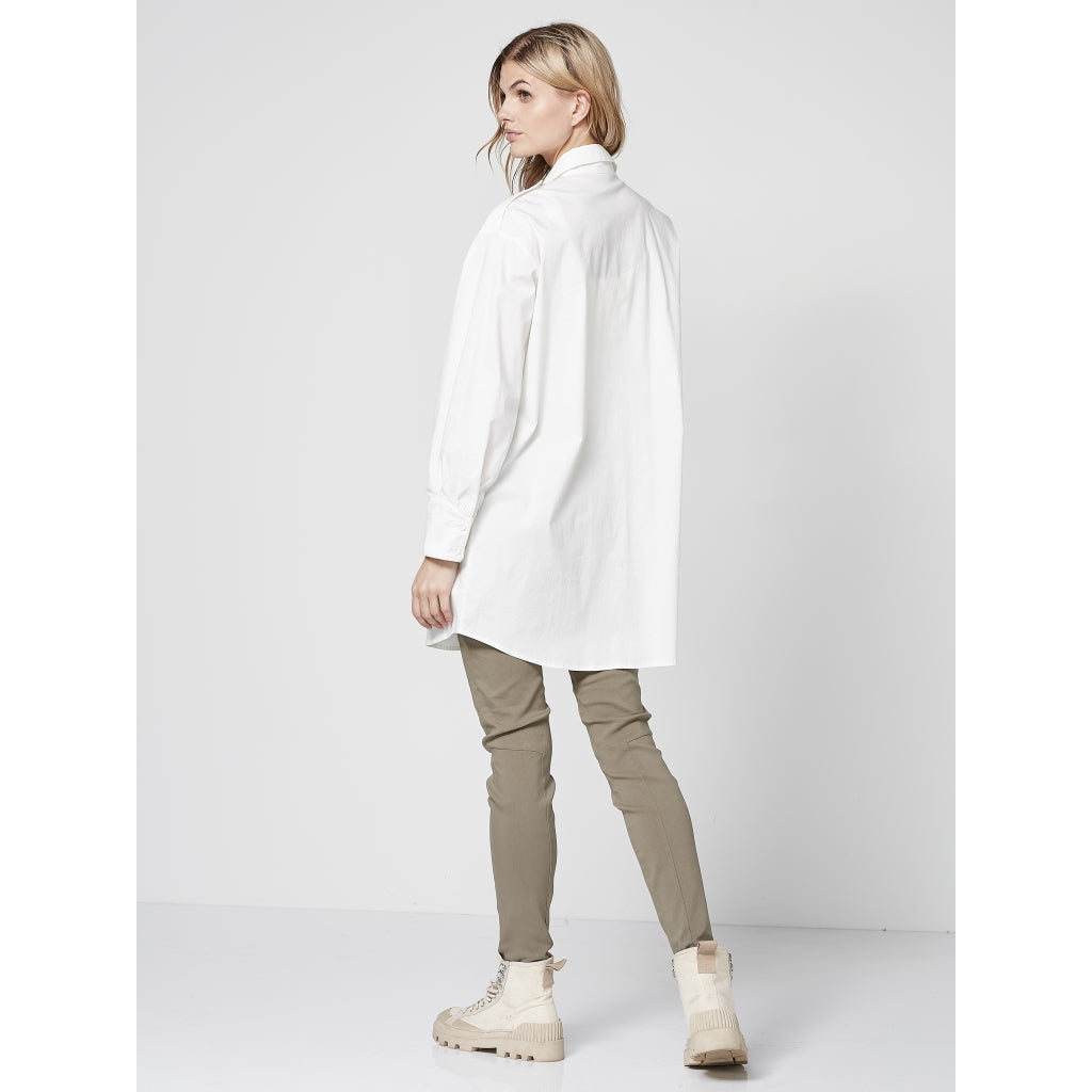 Nü Denmark Terese Lang Skjorte Creme