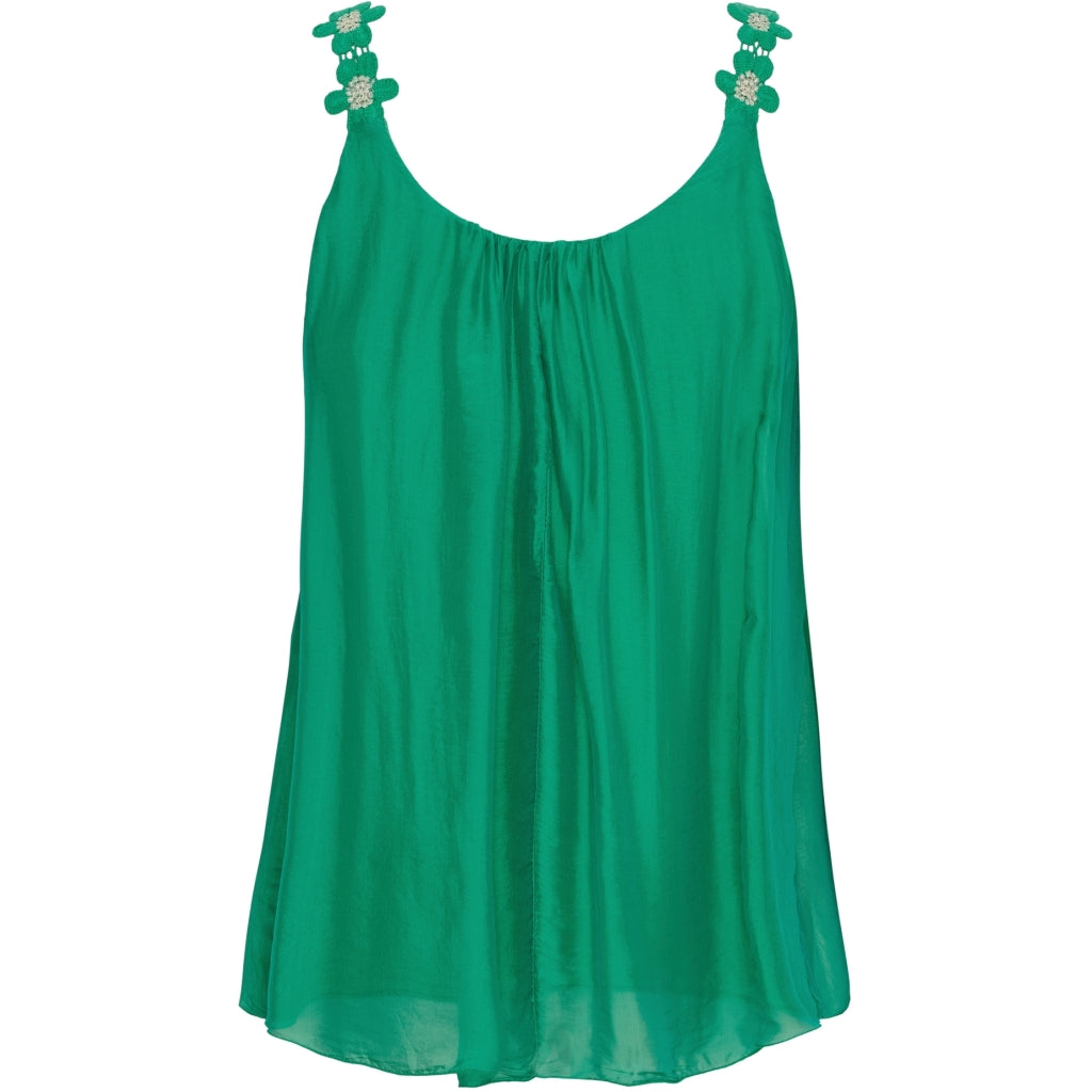 Marta Du Chateau Agnese Top Broderi Gucci Grøn