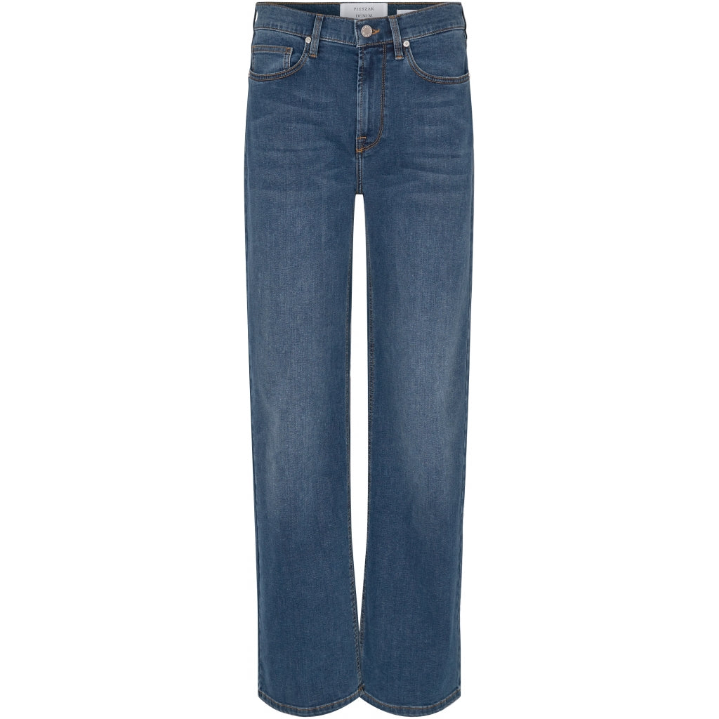 Pieszak Birkin Straight Wash Malcesine Denim Blå