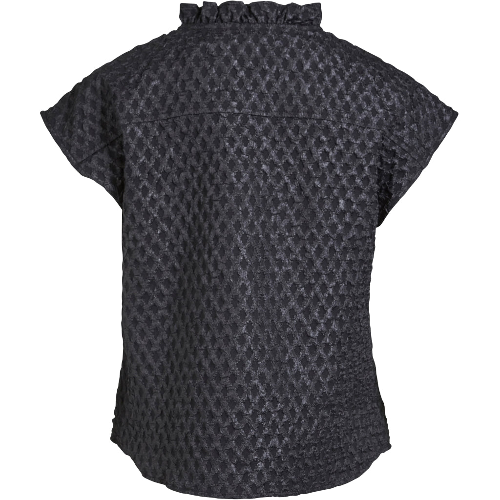 Nü Denmark Ane Top Denim Blå