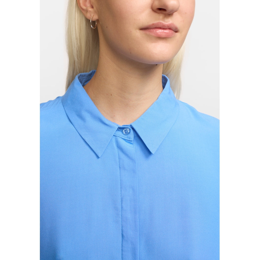 Soft Rebels Freedom SS Skjorte Ultramarine Blå