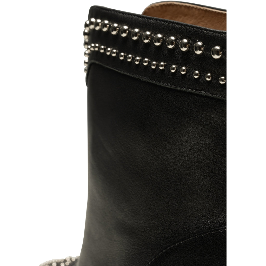 Shoe The Bear Annika Western Stud Leather Sort