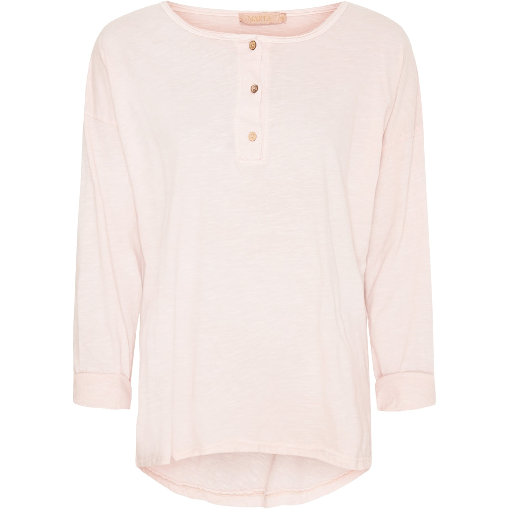 Marta Du Chateau T Shirt Blonde på ryg Rosa
