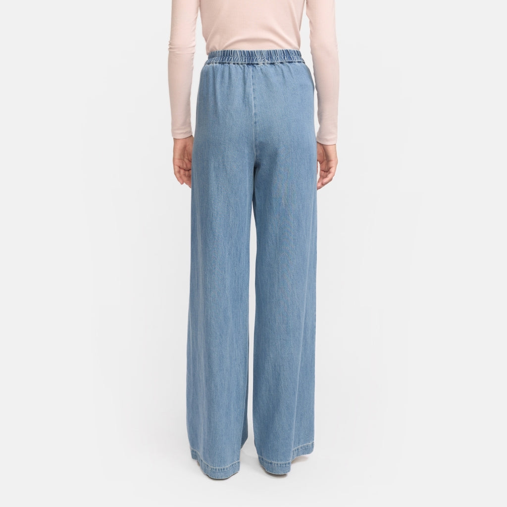 Soft Rebels Christy Bukser Greyish Light Blå