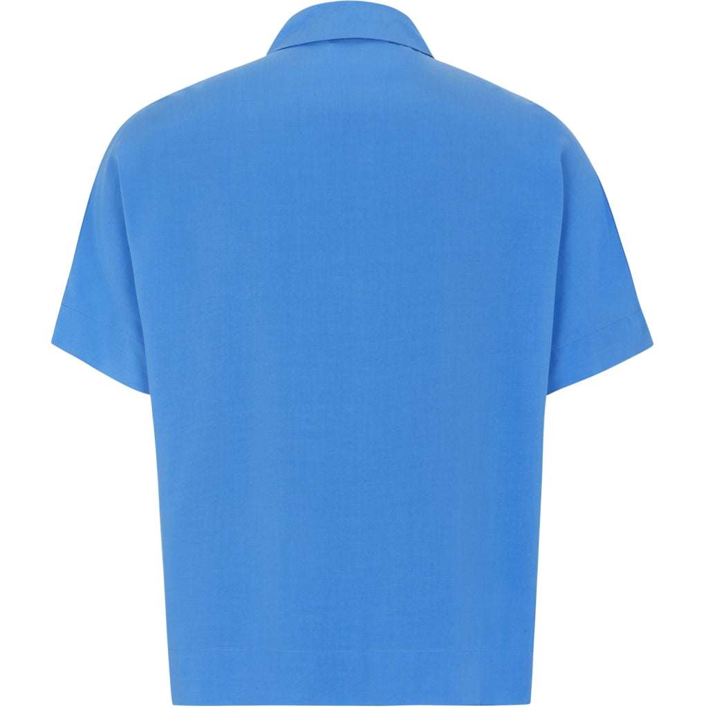 Soft Rebels Freedom SS Skjorte Ultramarine Blå
