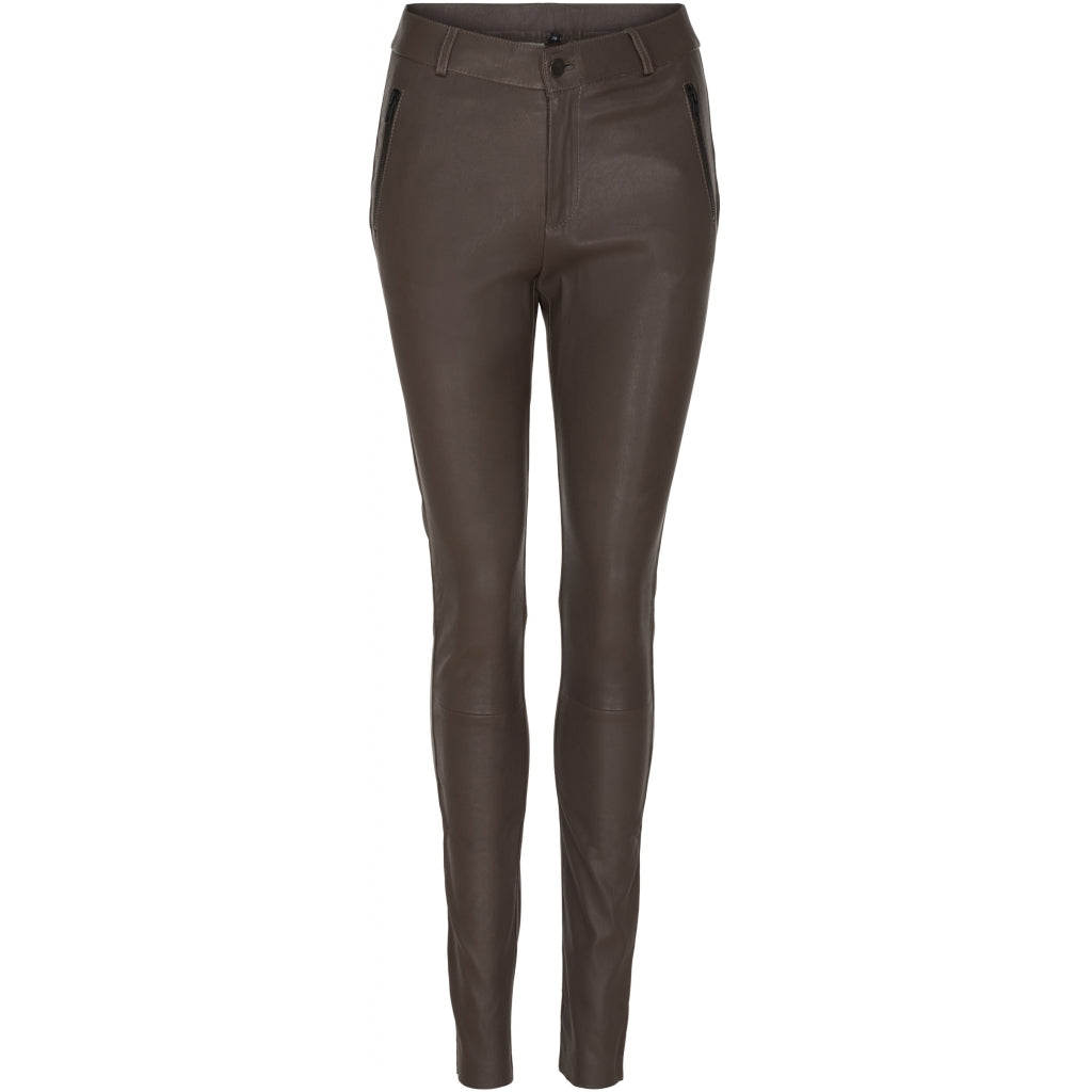 NOTYZ Leggings w saddle and zippockets Mørke Grå m Sort acc