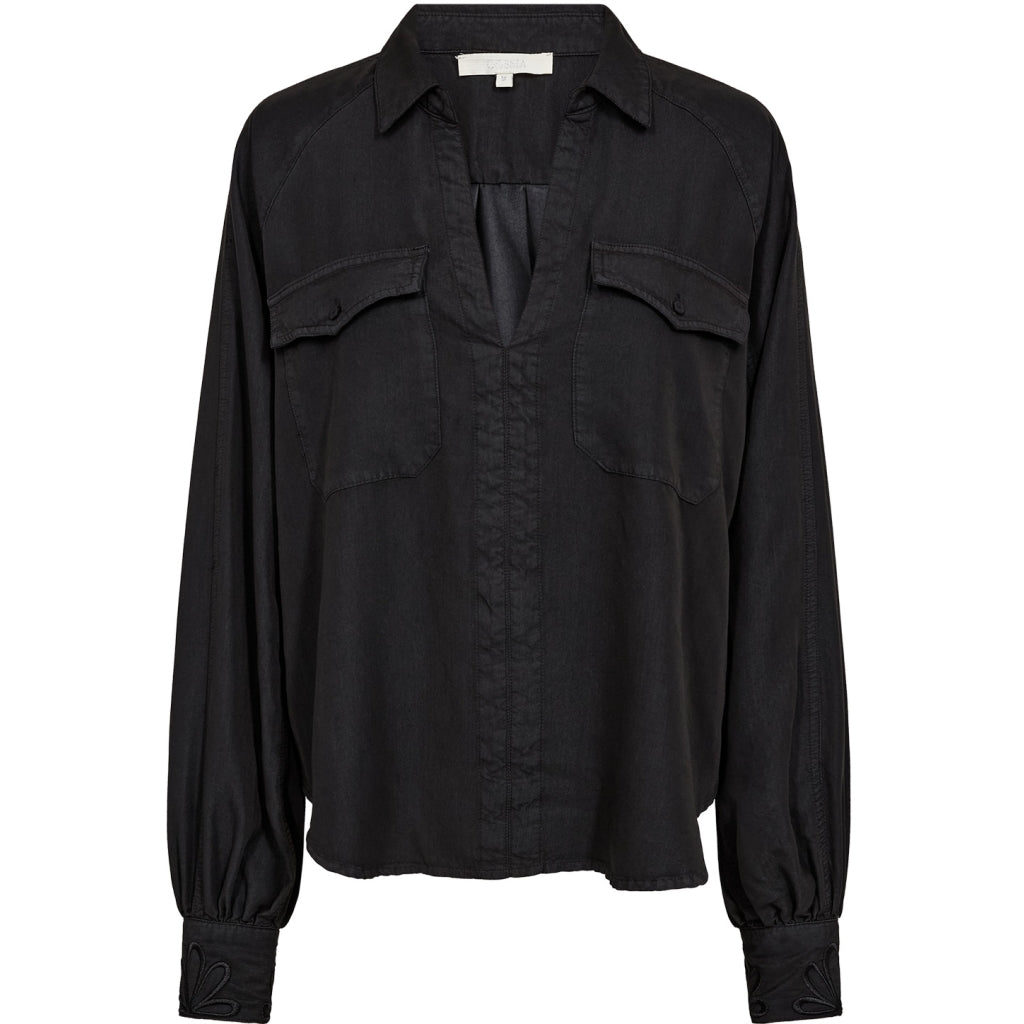 GOSSIA LoviseGO Bluse Sort