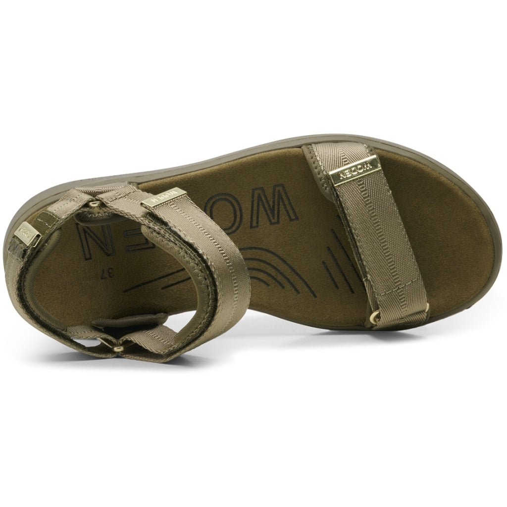 WODEN Line Sandal Dark Olive