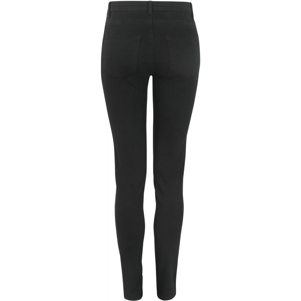 Soft Rebels Mid Rise Slim Jeans Black