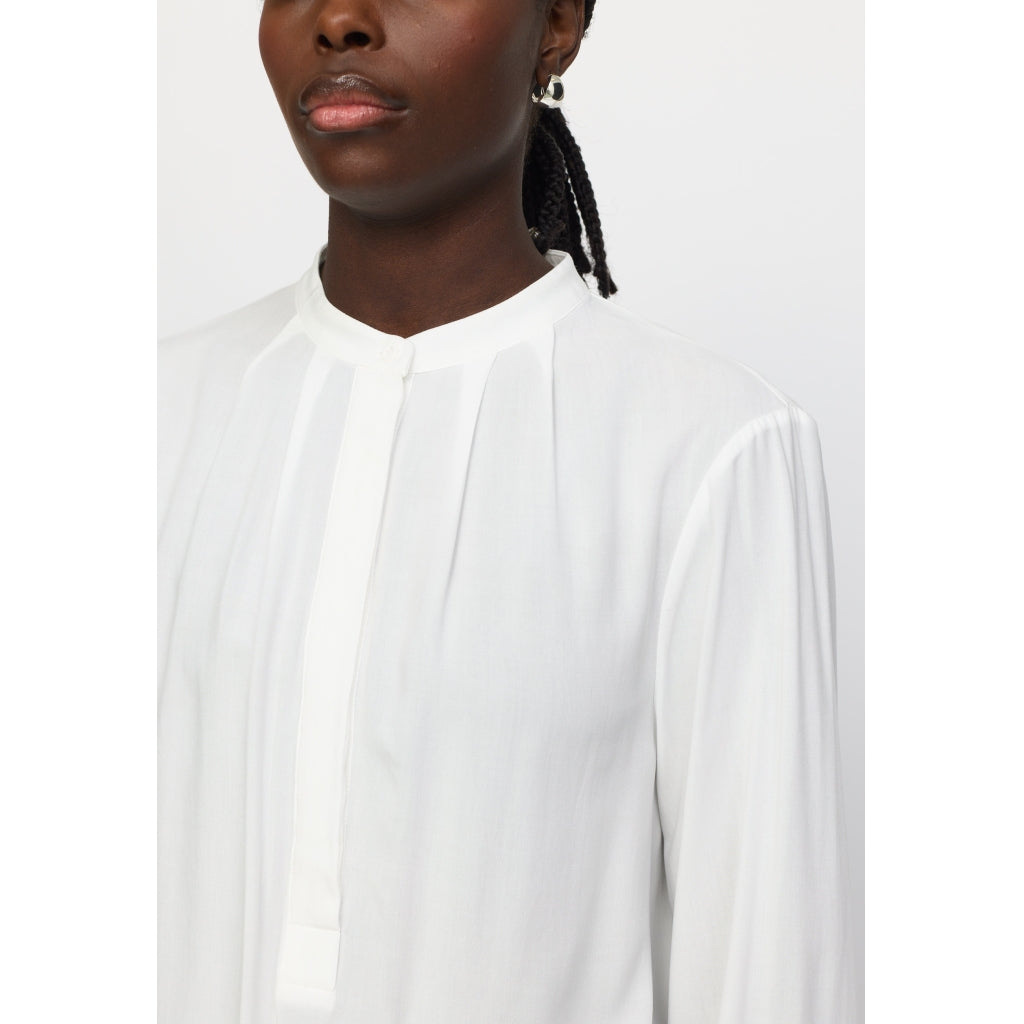 Soft Rebels Freedom Bluse Snow Hvid