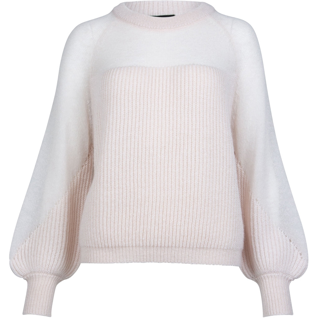 Nü Denmark Yumi Strik Bluse Bone
