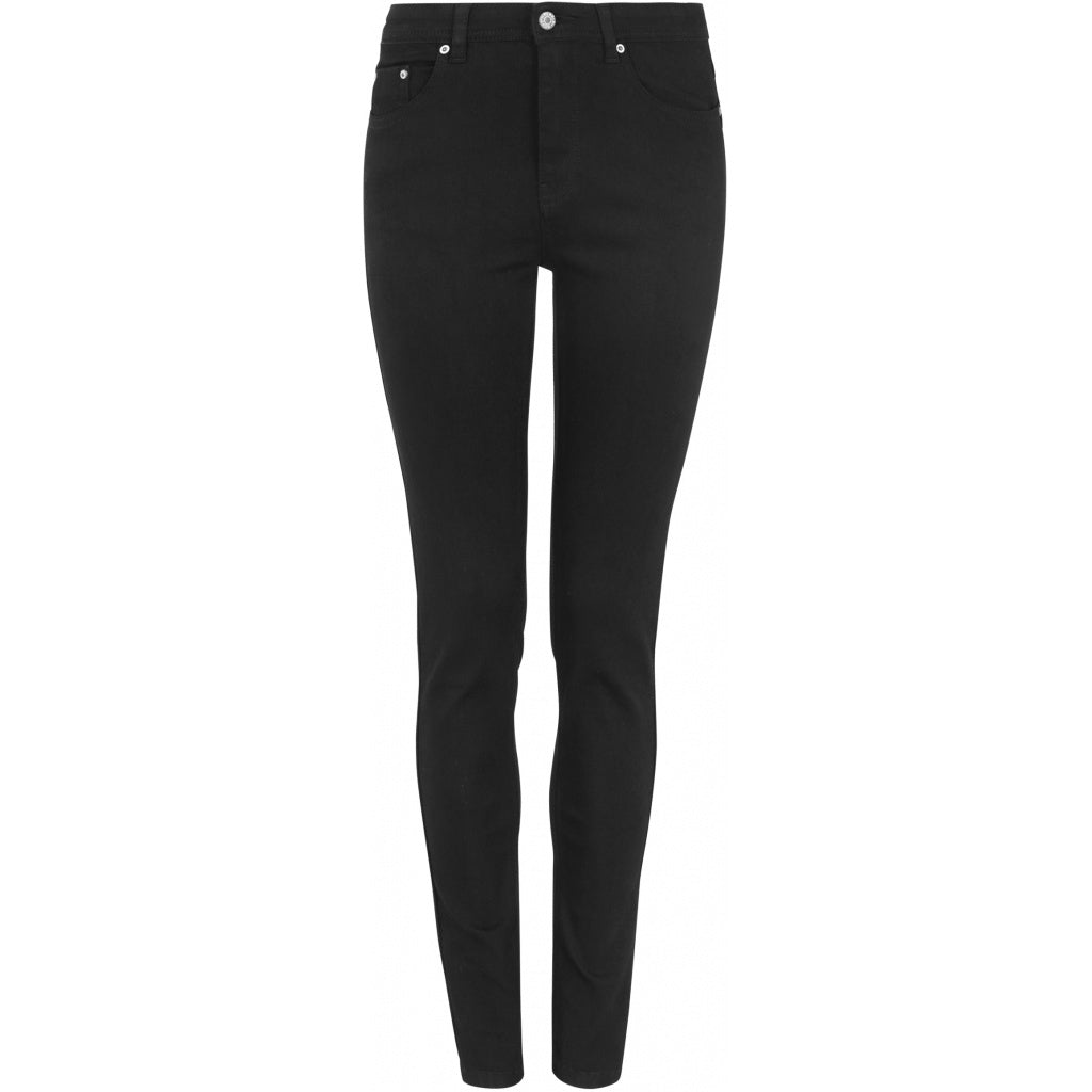 Soft Rebels Mid Rise Slim Jeans Black