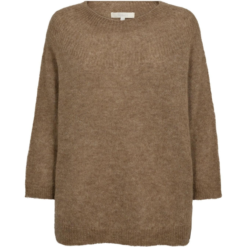 GOSSIA AmeliaGO Sweater Soft Nugga Brun