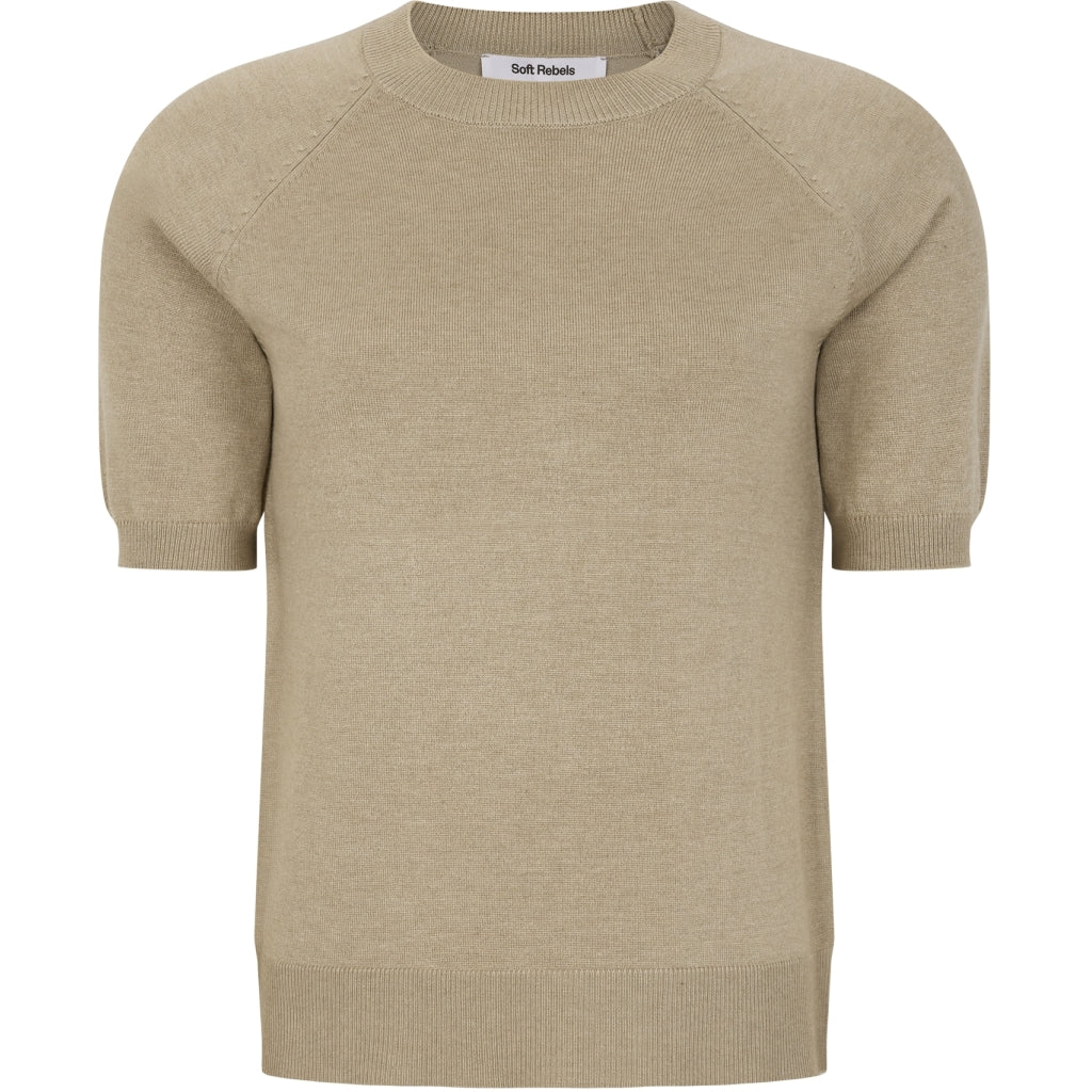 Soft Rebels Maria SS O Neck Nomad Melange