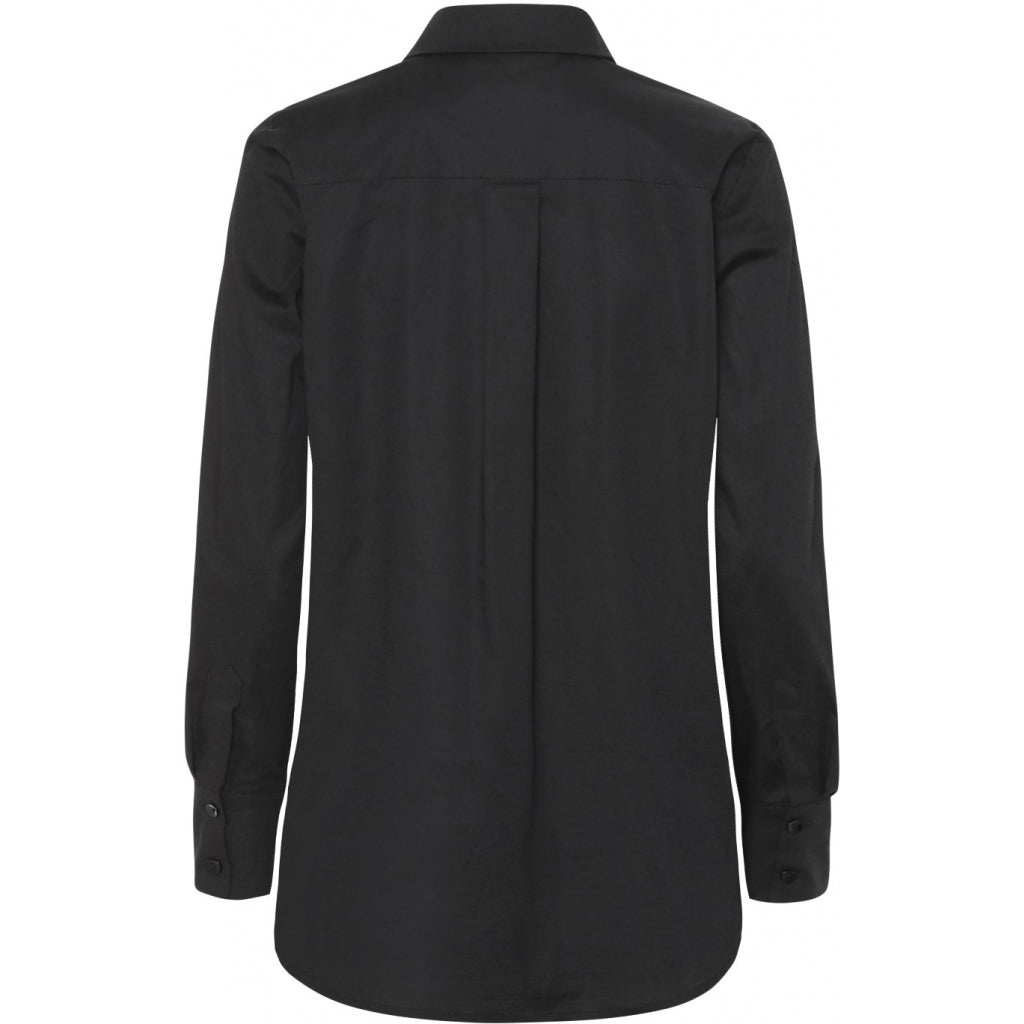 Continue CPH Melia Skjorte Solid Sort