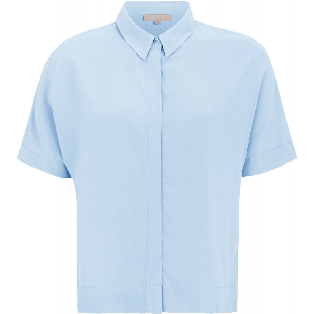 Soft Rebels Freedom SS Skjorte Cashmere Blå