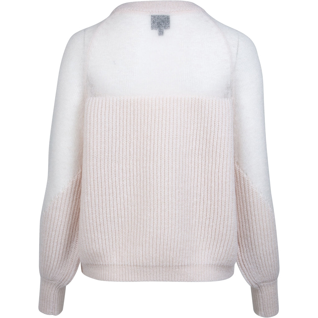 Nü Denmark Yumi Strik Bluse Bone