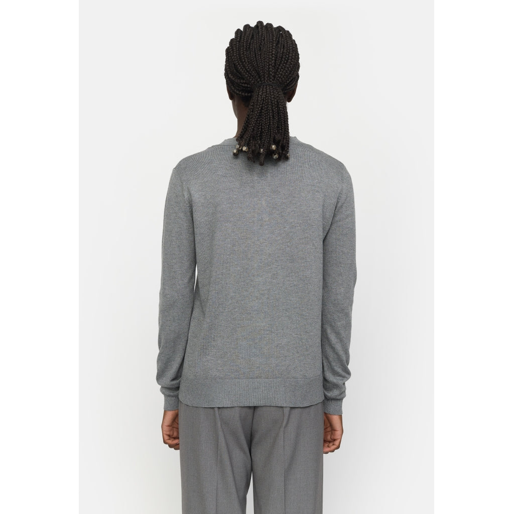 Soft Rebels Marla Strik Cardigan Medium Grå
