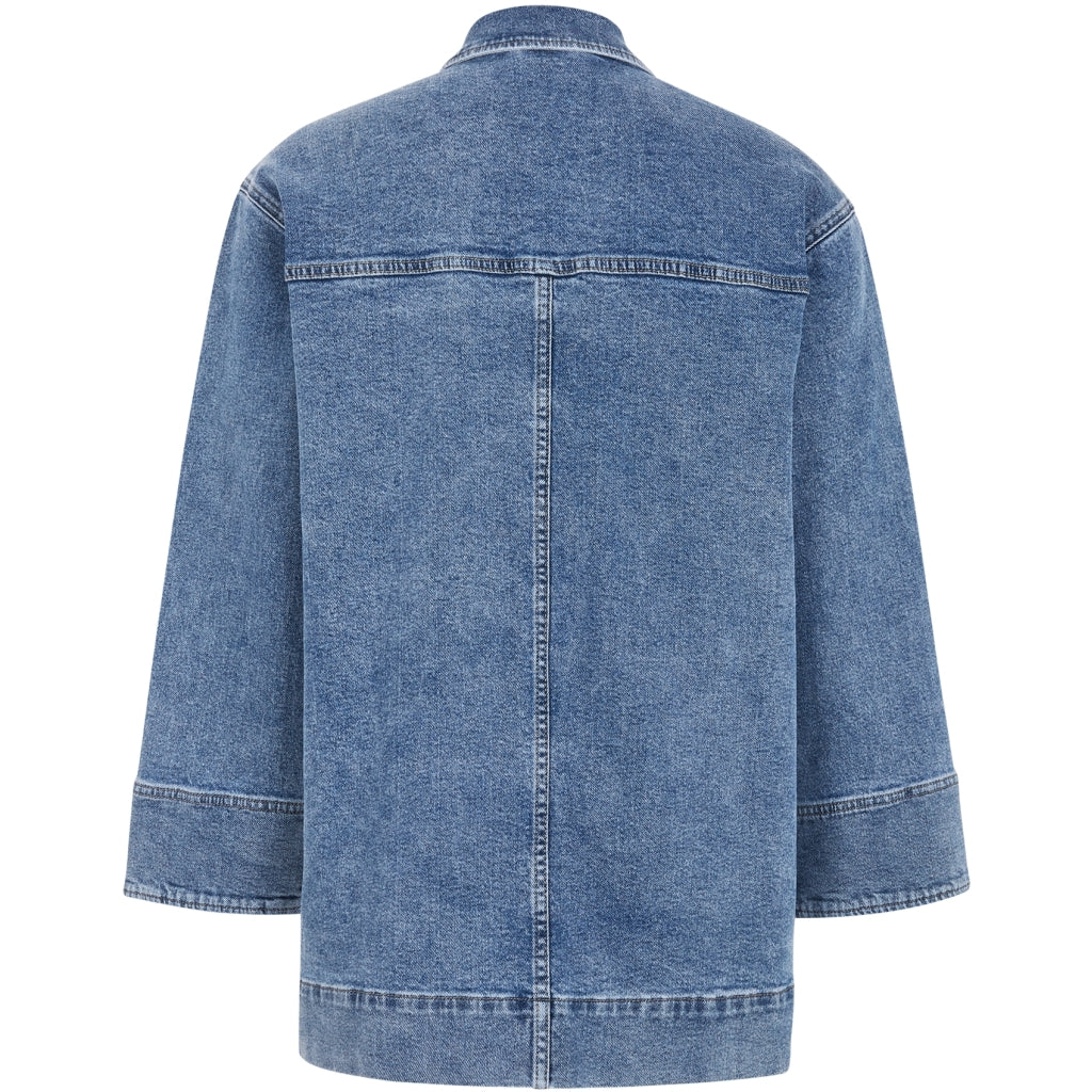 Soft Rebels Kiki Jakke Lommer Denim True Blå