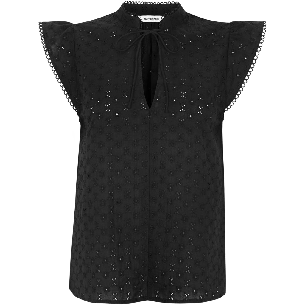 Soft Rebels Daniela Bluse Sort